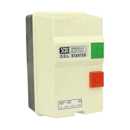 Big Horn 3 Phase, 50HZ @ 240V & 60HZ @ 220V, 10-HP, 22-34-Amp Magnetic Switch - UL Approved 18839